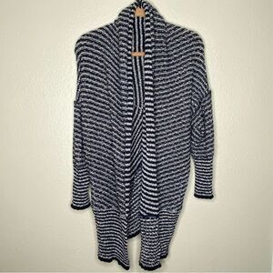 Free People Striped Slouchy Knit Cardigan
